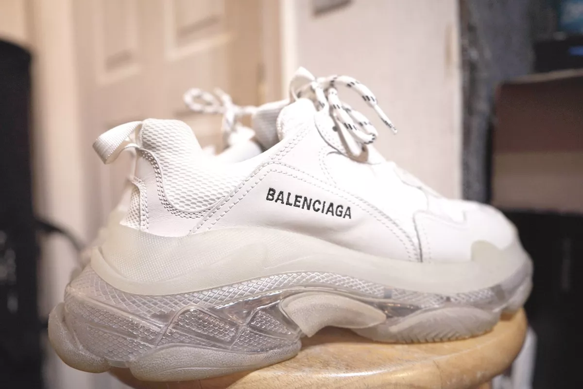 niece Læs arv balenciaga triple S clear sole men 11US | eBay