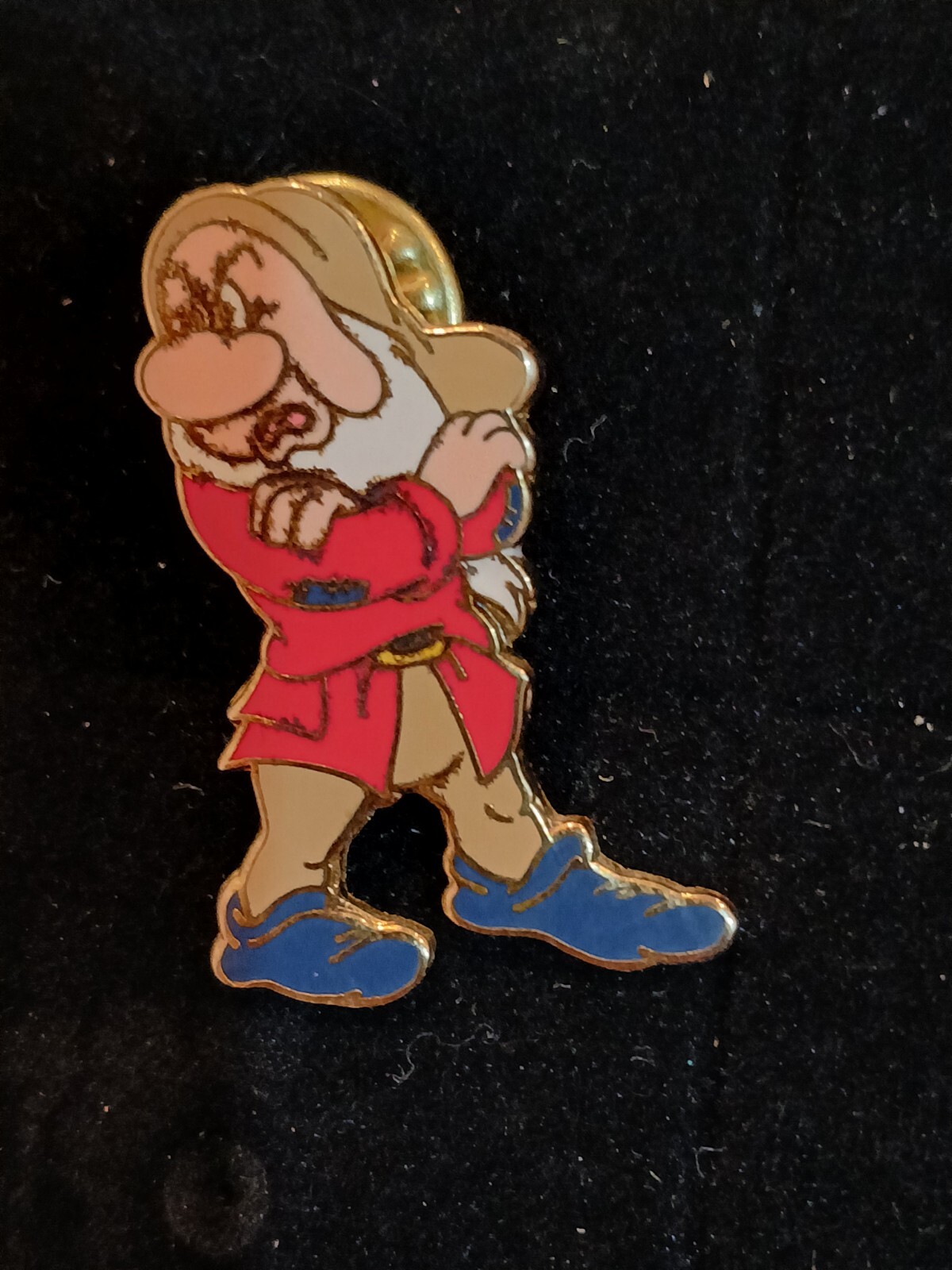 Disney 2000 Trading Pin Grumpy,  Snow White & The Seven Dwarfs.  Folded Arms