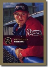 25-Count Lot 2000 Matt Belisle Gold Rookies Mint RC