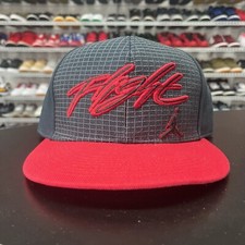 Vintage 2000s Y2K Nike Air Jordan Flight Fitted Hat Size 7 1/4
