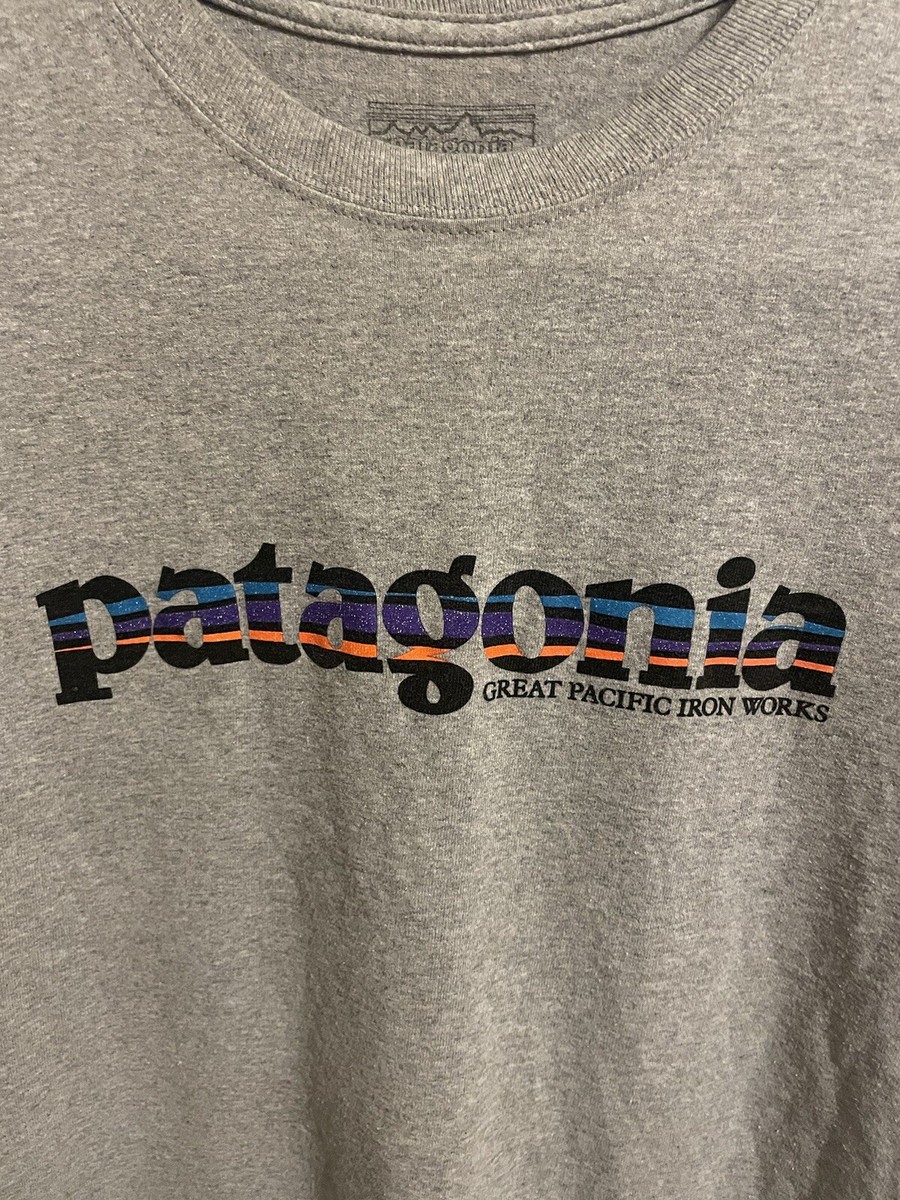Patagonia Great Pacific Iron Works Graphic T-Shirt Large. | eBay