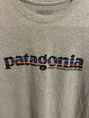 Patagonia Great Pacific Iron Works Graphic T-Shirt Large. | eBay