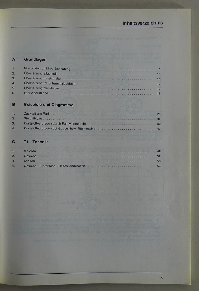 Manual de Taller Entrada Mercedes Bremen Transporter T1 Sistema Propulsión 1991 - Imagen 2 de 2