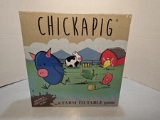 CHICKAPIG-A Farm to Table Game Made in the USA 2-4 Players Ages:8+ NEW in box