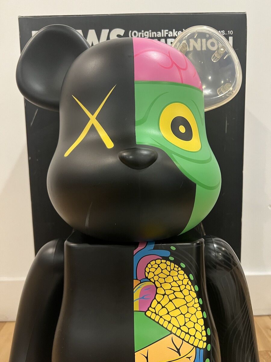 Bearbrick x Kaws Black Dissected Companion 1000% Be@rbrick Bearbrick x Kaws Black Dissected Companion 1000% Be@rbrick