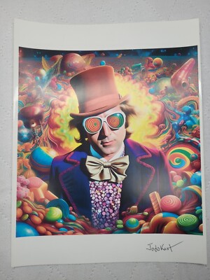 Jodokast Willy Wonka's Fear and Loathing in the Chocolate Factor 8 1/2'' x 11''