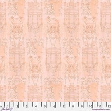 Tim Holtz Palette Palette Pink Toile Sold by The 1/2 Yard