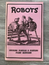 ROBOTS SCIENCE FICTION & FANTASY FIRST EDITIONS 5.5x8.5 72pg Catalog #32 FN- 5.5