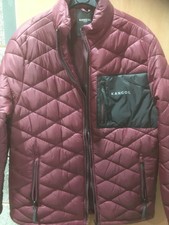 Kangol Quilted Mens Jacket/medium In Size Vgc