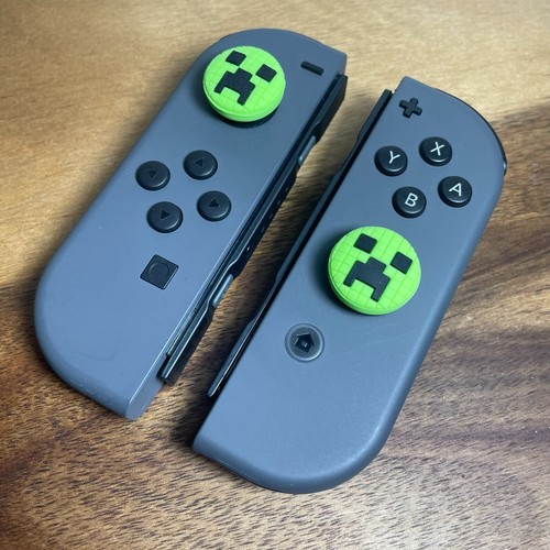 Cubiertas analógicas de gorra Joycon temática inspirada en Creeper para Nintendo Switch - Imagen 3 de 5