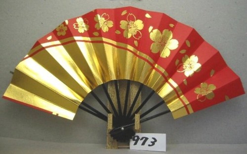 Nuovo stile giapponese Sakura Flower Pocket ventaglio pieghevole a mano cerchio rotondo decorazione per feste di matrimonio regalo Bamboo Windmill Fan Home Decor