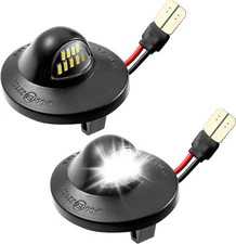 CZC AUTO LED License Plate Light 2 Pack Tag Lamp for Ford F150 White 