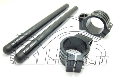 KIT SEMIMANUBRI Da 48 MM NERI NUOVI ALLUMINIO HONDA CBR 600 RR dal 2005 al 2021 - Bild 5 von 5
