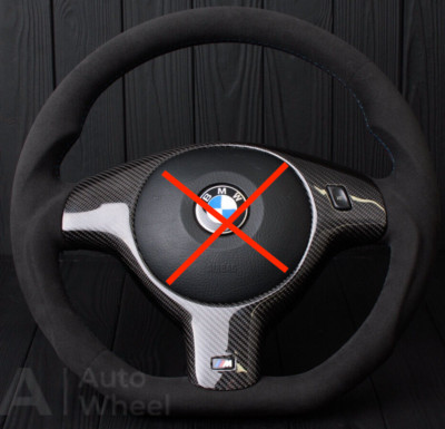 BMW Custom Steering Wheel  E46 M3 ZCP COMPETITION Carbon Fiber