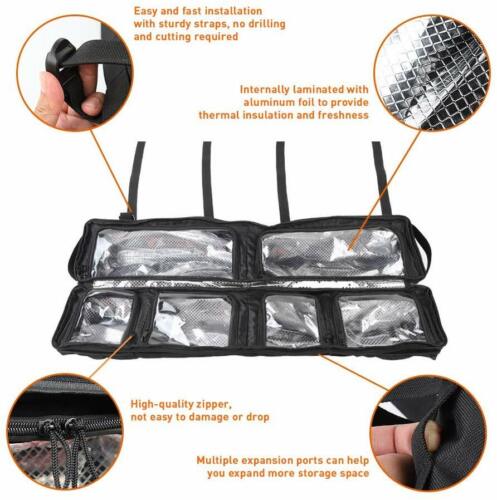 Bolsa de almacenamiento con barra antivuelco organizadora cilíndrica para Jeep Wrangler JK JL Gladiator JT - Imagen 6 de 9
