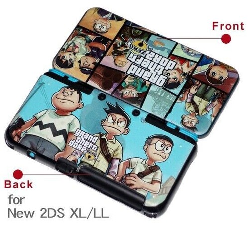 Snap on Case Cover Shell for Nintendo New 2DS XL/LL Double Sides Designs - Picture 12 of 23
