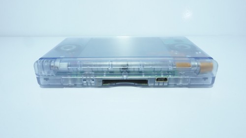 Nintendo DS Lite Transparent Clear Glacier Blue Handheld System with Charger - Afbeelding 8 van 9