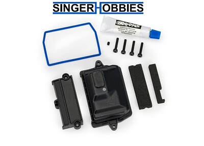 Traxxas 7724x Box Receiver Sealed/Wire Cover/Foam Pads/Silicone Grease 3x15 TRA1