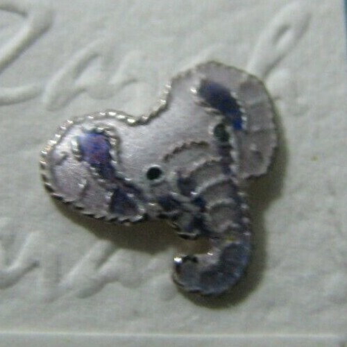 Orecchini Petite ZARA minacciati ELEFANTE africano post ARGENTO STERLING borchia DUMBO - Foto 2 di 6