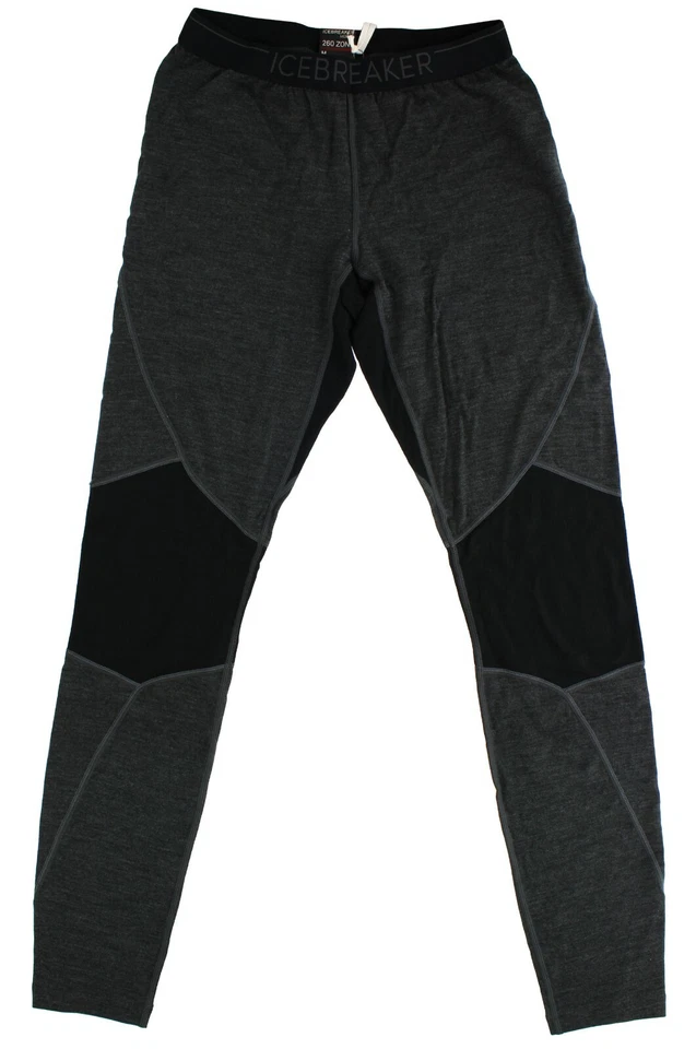 Pantalones de capa base Merino Icebreaker para hombre, leggings de 260 zonas con control de temperatura Foto 2 de 4