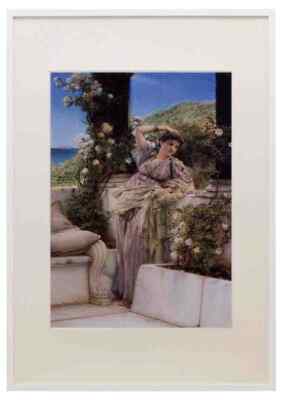 Alma Tadema Rose Of All Roses2 Lawrence Alma Tadema A4 A3 Framed Print Picture