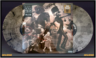 MY CHEMICAL ROMANCE The Black Parade 2LP CLEAR/SMOKE VINYL SEALED smokey color