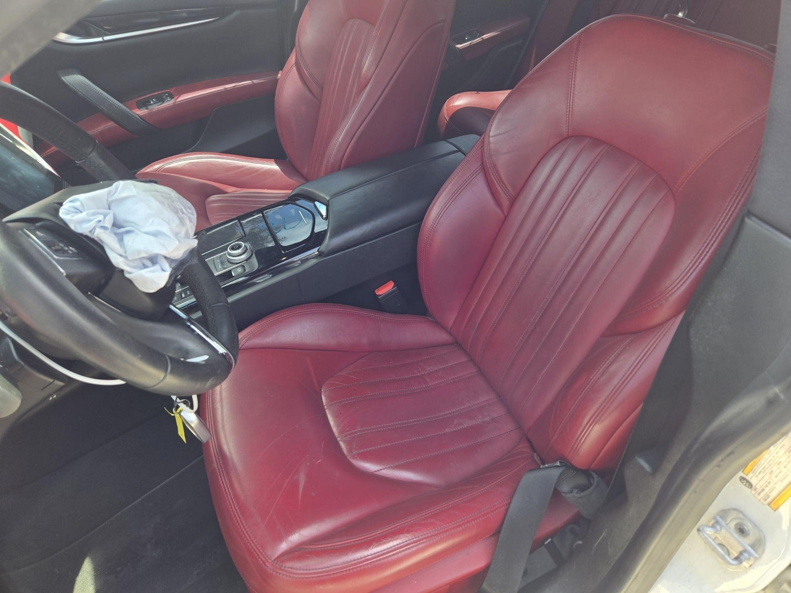 Left Front Door Glass Dual Glass MASERATI GHIBLI S 17 3.0L RWD