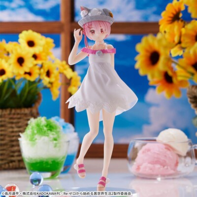 Re Zero Figure Ram Luminasta cat summer ver SEGA pre-order JP
