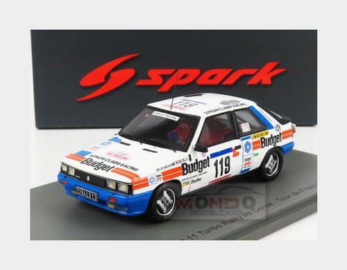 Modèle Réduit Spark Renault 11 Turbo N°121 Tour De Corse 1984 - Échelle 1/43 - Résine - Neuf - Réf S5572