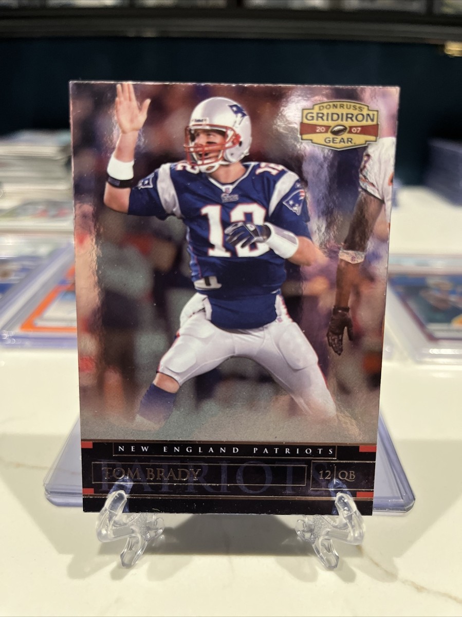 2007 Donruss Gridiron Gear Football Card #57 Tom Brady