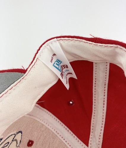 Vintage Mark McGwire Home Run Record 62 New Era Snapback Hat Cap. Made In USA - Picture 9 of 9