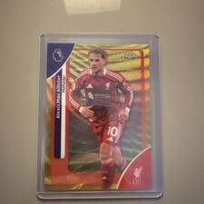 Topps Chrome Premier League 2025/26 Alexis Mac Allister Gold Logofractor /50