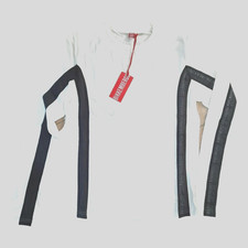Bikkembergs new top white, Unisex, original label, size large