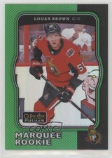 2017 O-Pee-Chee Platinum Retro Marquee Rookies Green 3/49 Logan Brown #R-78 hj3