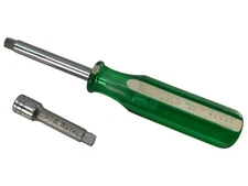 SK Tools 40954 1/4" Drive Green Handle Spinner Driver & 40961 Extension USA Made