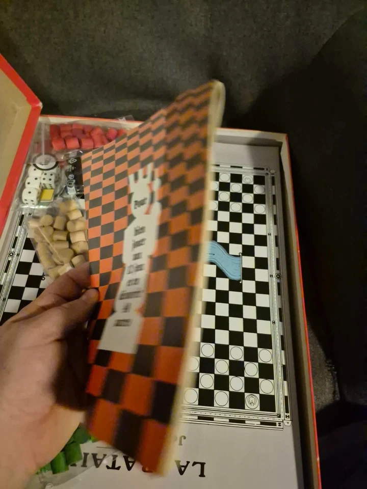 Jeu de société ancien vintage "12 jeux et leur support" - Photo 4/4