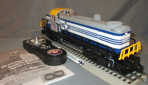 Lionel 23111 Marina de los Estados Unidos #1775 LionChief/BT Pwr'd RS-3 diésel con SNDS O/027 ga. 2025 | Condition: Used