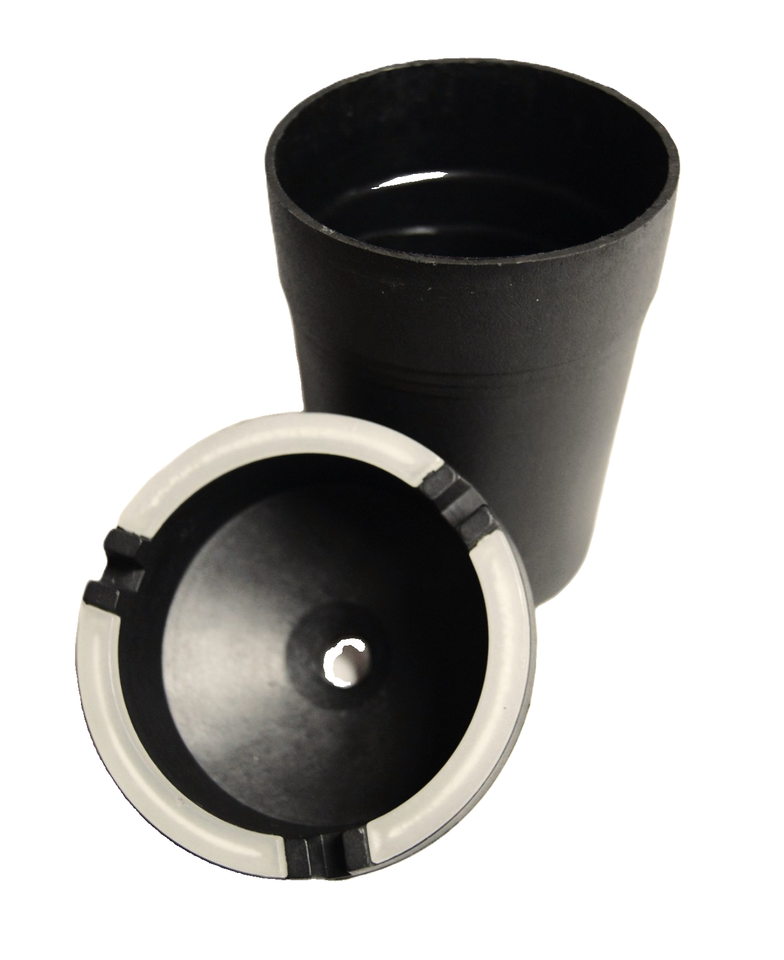 Butt Bucket Ashtray Car Cup Holder Glow Top Portable Ashtray 4.25