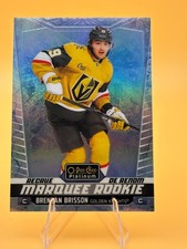 2024-25 O-Pee-Chee Platinum Brendan Brisson #262 Arctic Freeze RC 24/99 Vegas