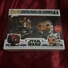 Funko Pop! Vinyl: Star Wars - Darth Maul vs. Ahsoka - GameStop (Exclusive)