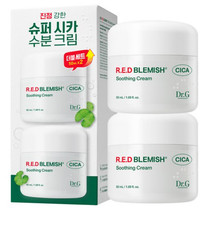 Dr.G Red Blemish Cica Soothing Cream 50ml x 2 Hydrating Calming Moisturizer