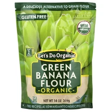 Let's Do Organic®, Organic Green Banana Flour, 14 oz (396 g)