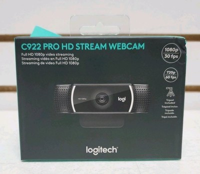 Logitech C922 Pro HD 1080p Stream Webcam (960-001087) Brand New #2 *READ*