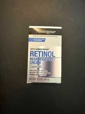 Neutrogena Rapid Wrinkle Repair Retinol Regenerating Cream Fragrance Free 1.7oz