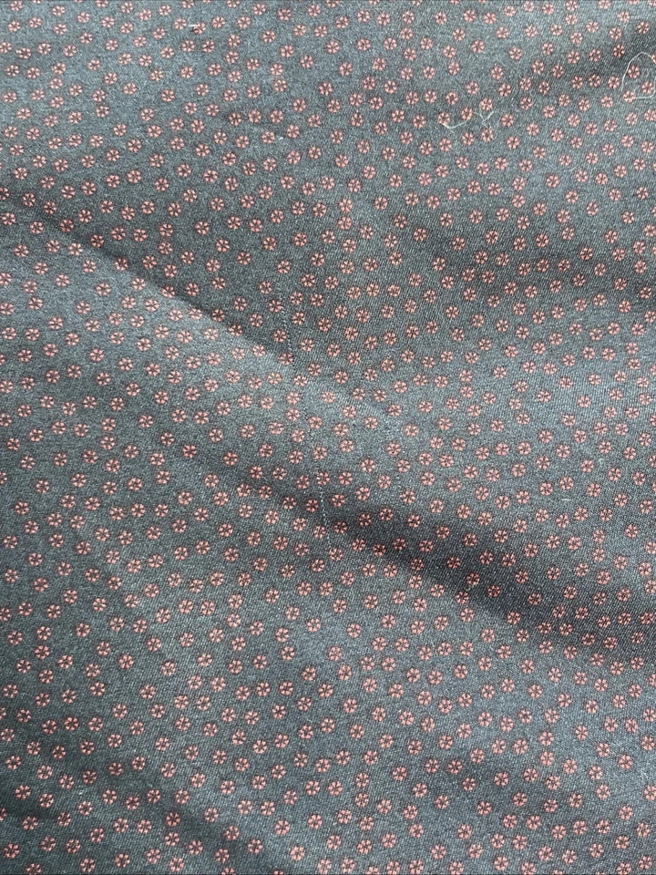 International Report Men's 2XL Button Up Blue Small Floral Print Flip Cuff XXL - Image 4 of 4