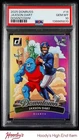 2025 Donruss Downtown! #14 Jaxson Dart RC Rookie SP PSA 10 GEM GIANTS