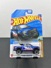 Hot Wheels 2025 Mainline HW Dirt '17 Ford F-150 Raptor Blue #178