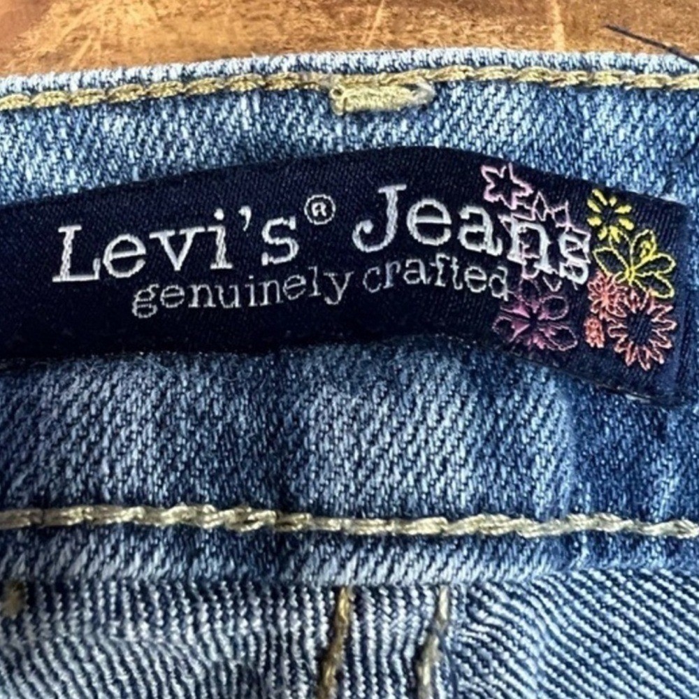 Levi's Genuinely Crafted Patchwork Distressed Y2K… - image 7