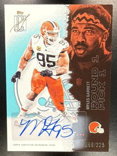 2025 Topps Signature Myles Garrett Veteran Class Autographs (RAW)