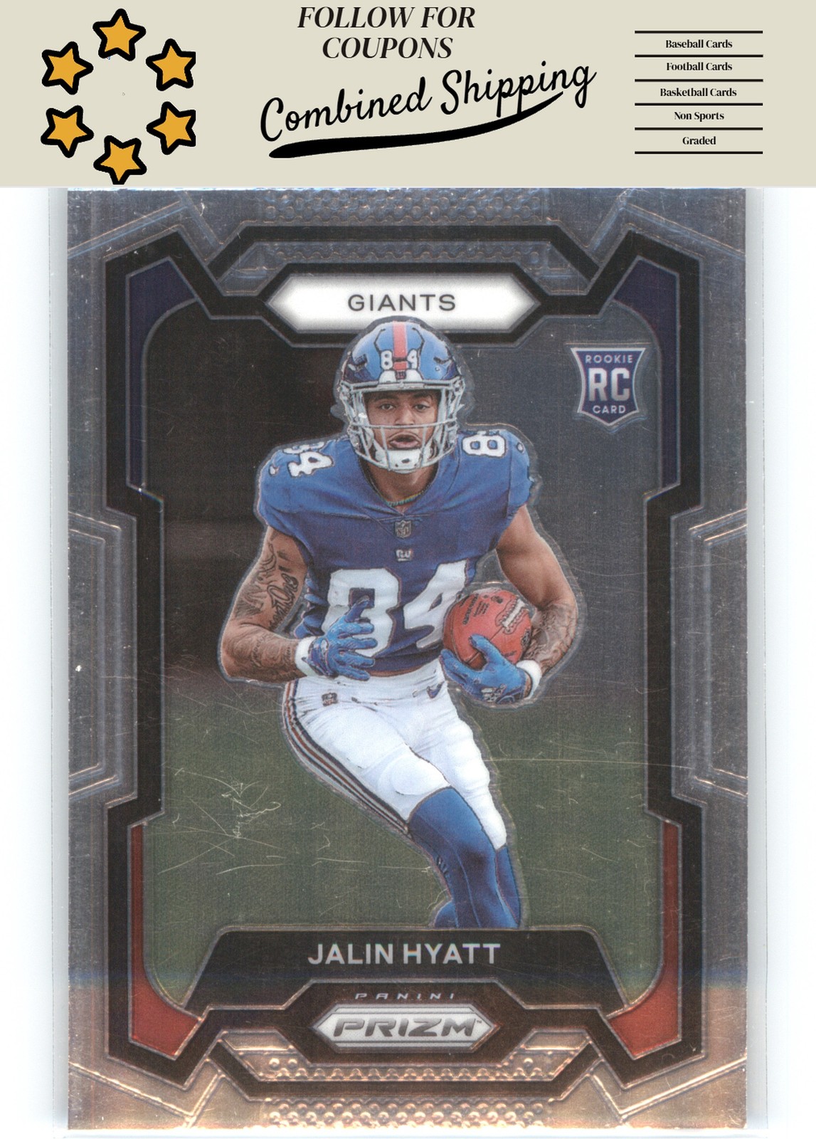 2023 Panini Prizm #378 Jalin Hyatt